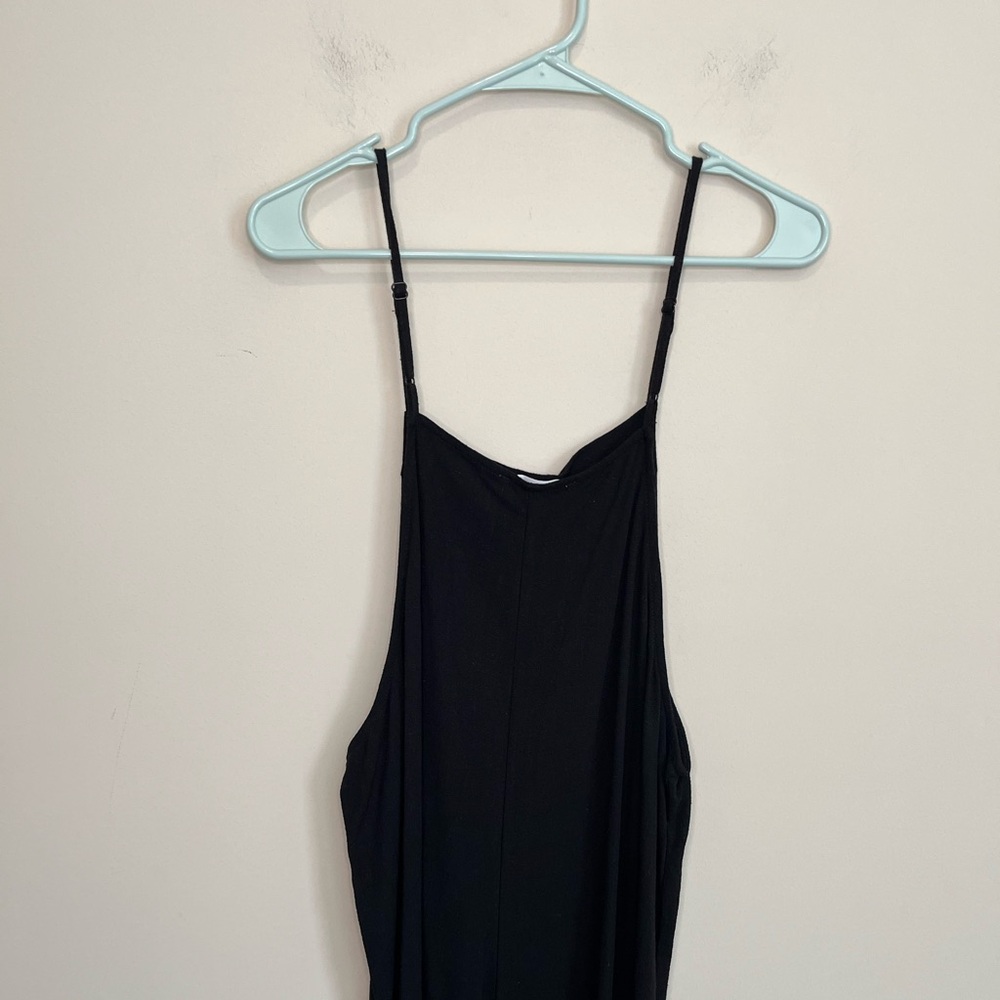 Linen Blend Jumpsuit Size Large - Picture 7 of 11